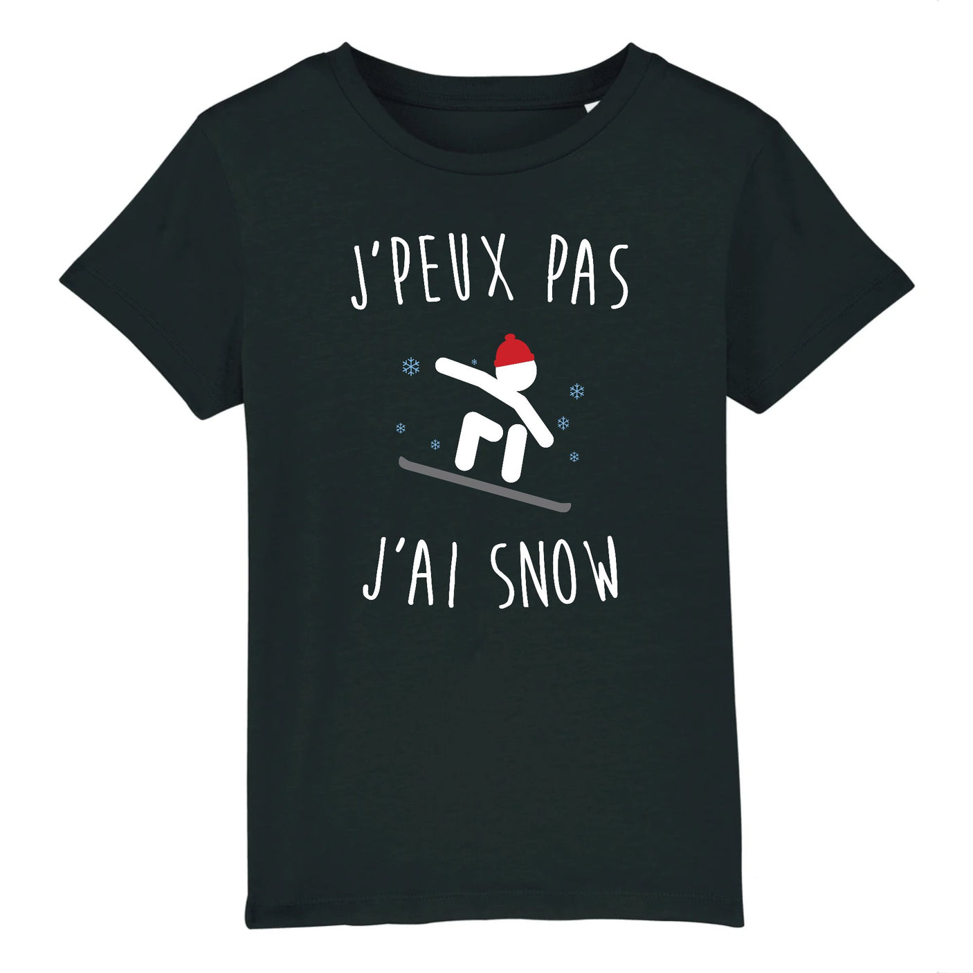 T-Shirt Enfant J'peux pas j'ai snow