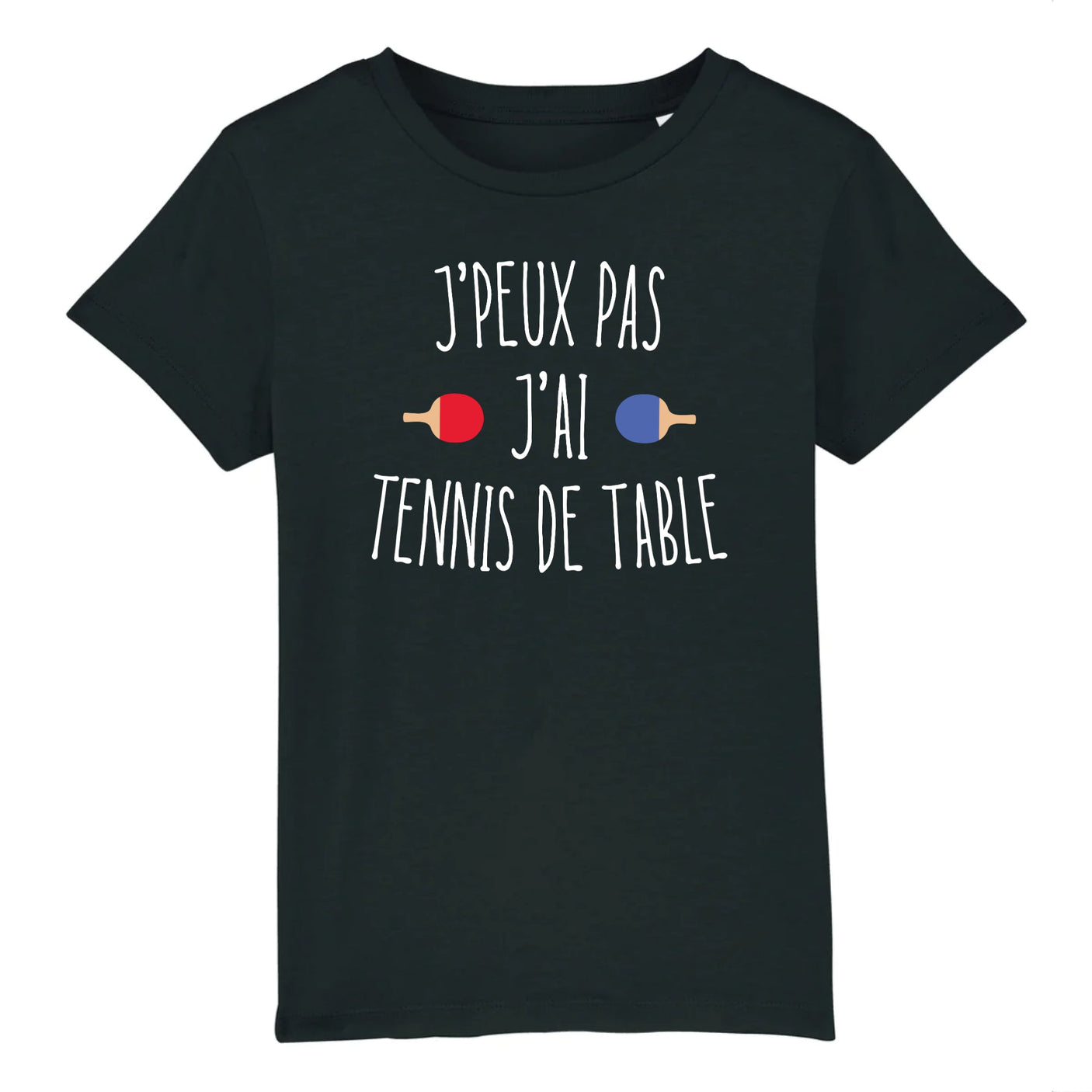 T-Shirt Enfant J'peux pas j'ai tennis de table