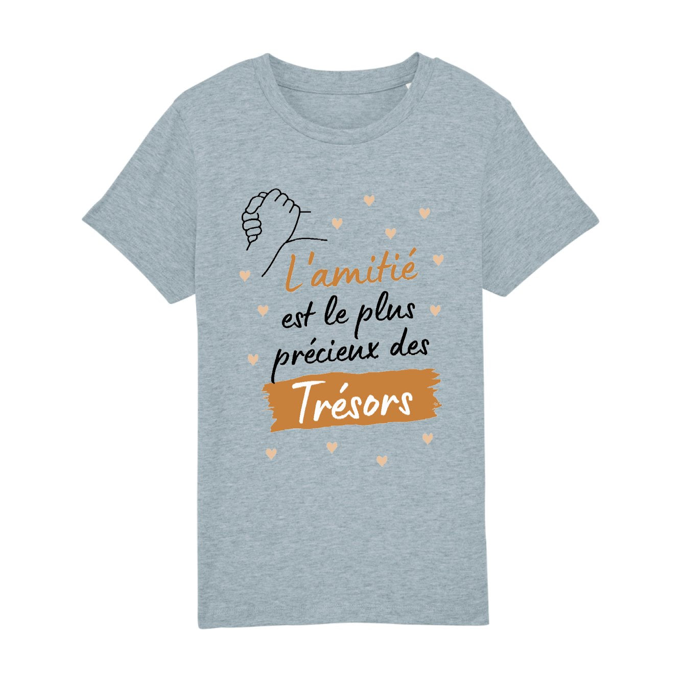T-Shirt Enfant L'amitié le plus précieux des trésors