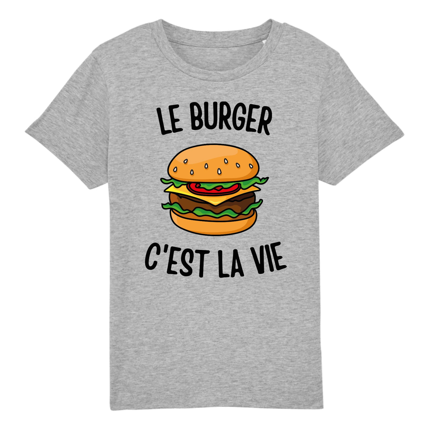 T-Shirt Enfant Le burger c'est la vie 