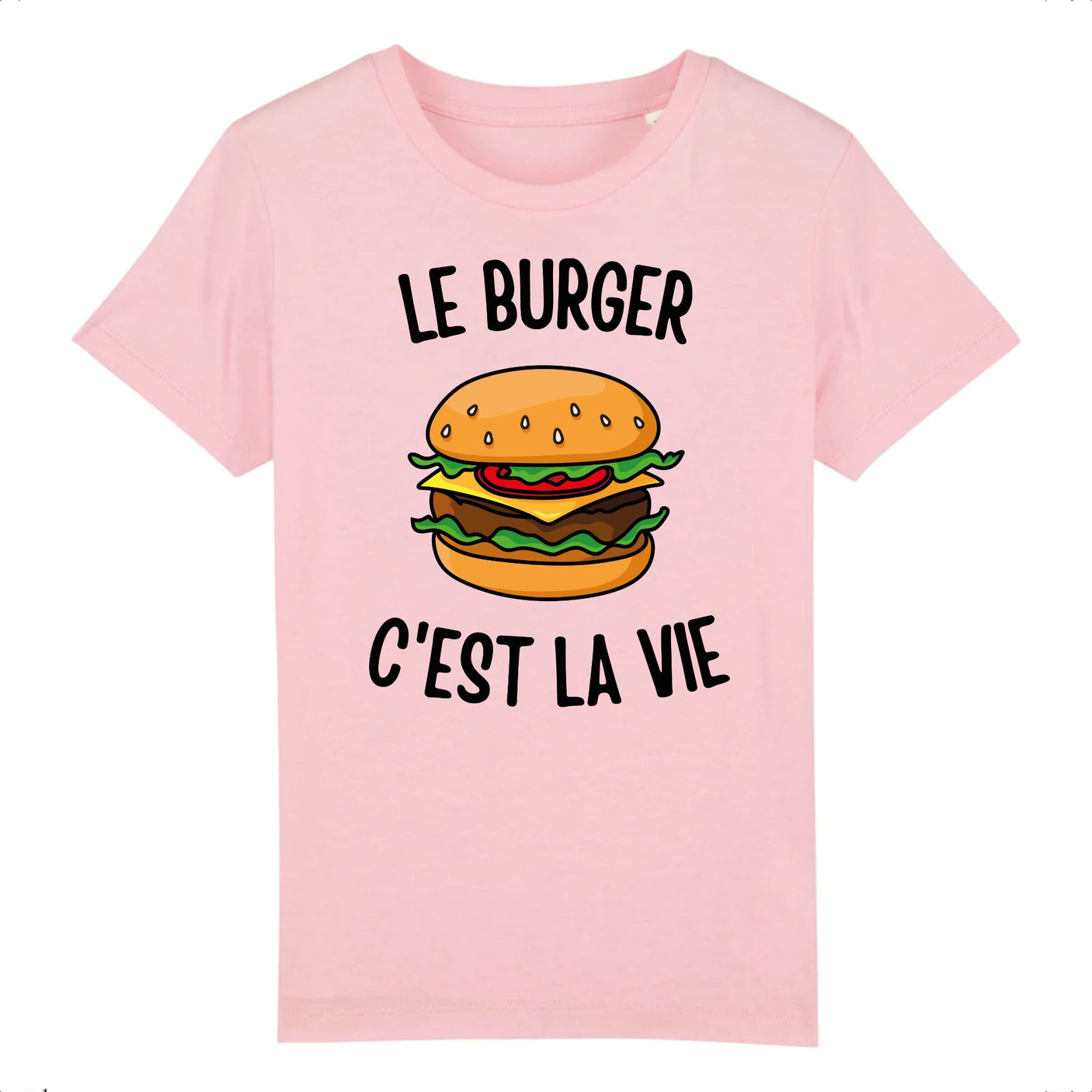 T-Shirt Enfant Le burger c'est la vie
