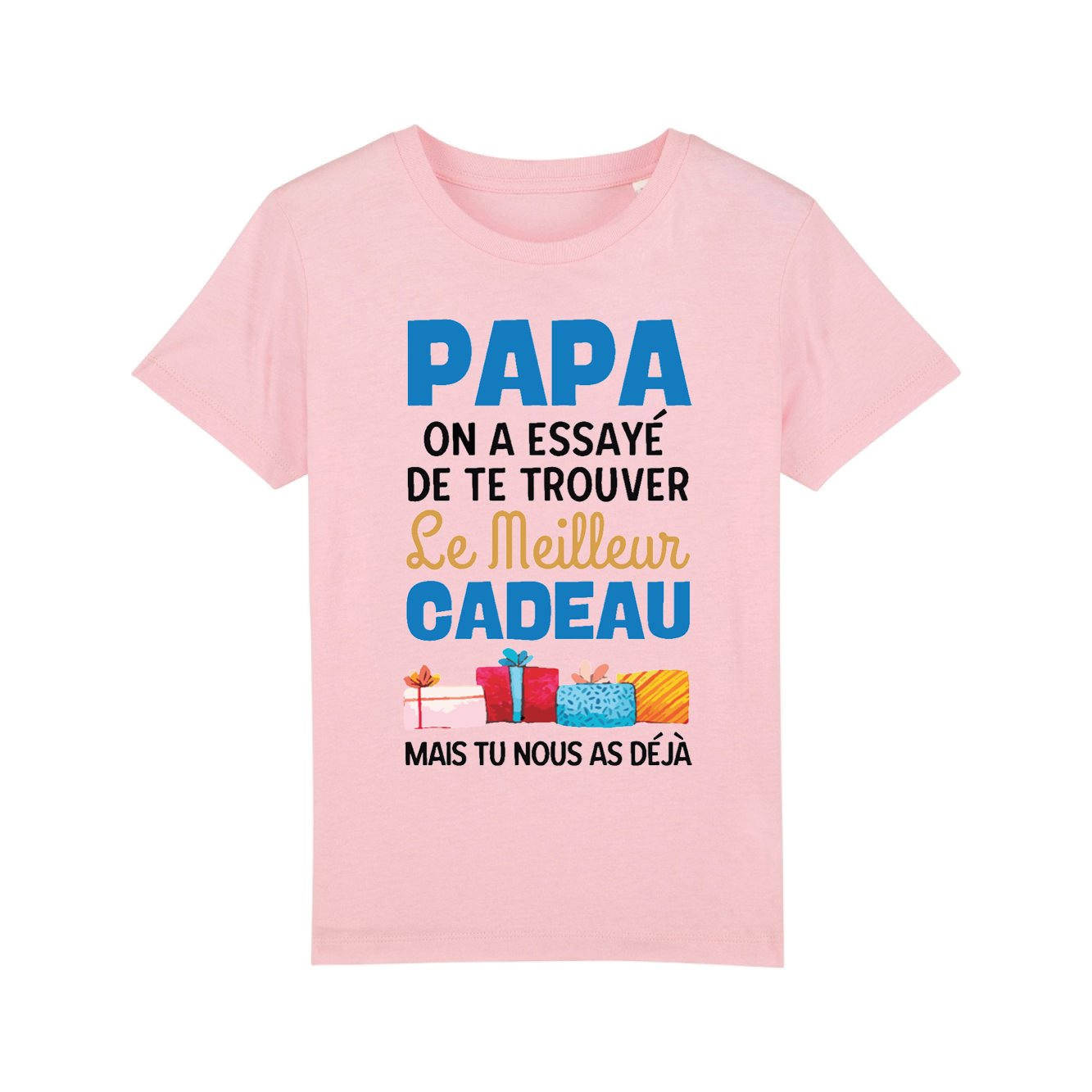 T-Shirt Enfant Le meilleur cadeau pour papa
