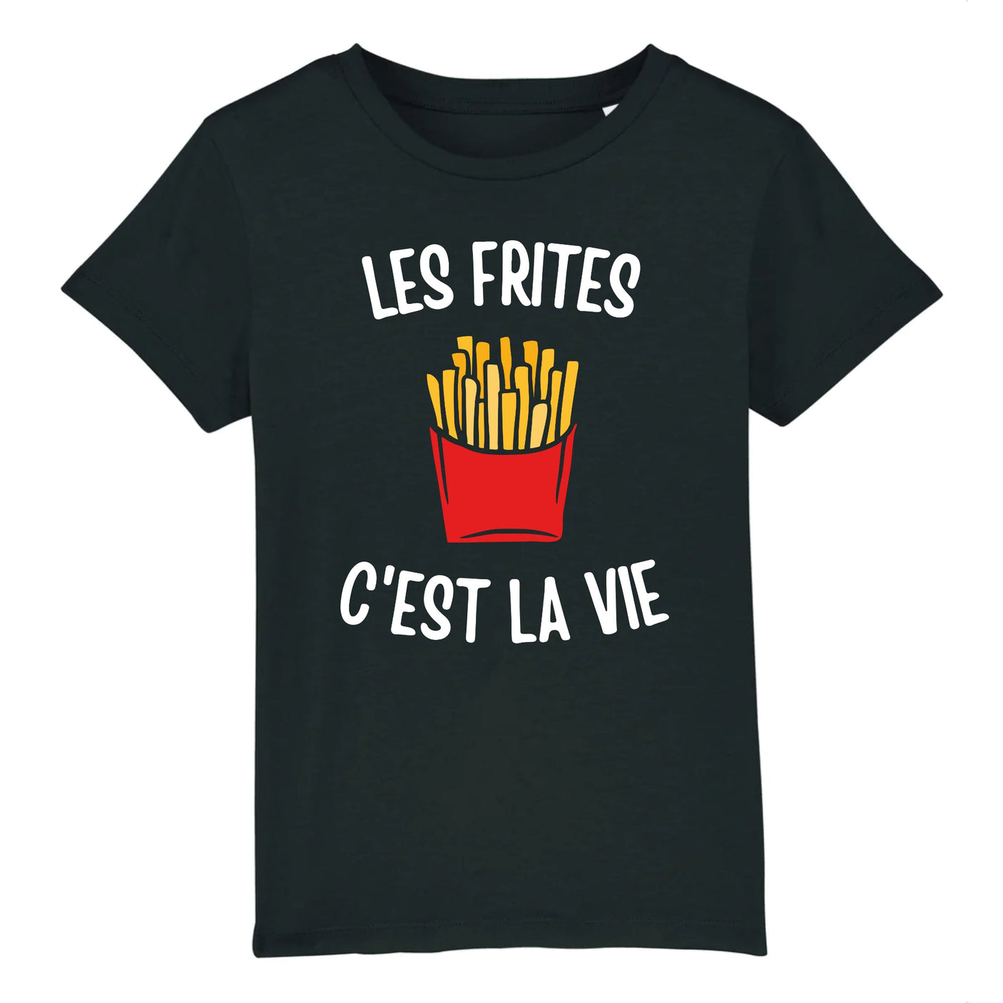 T-Shirt Enfant Les frites c'est la vie