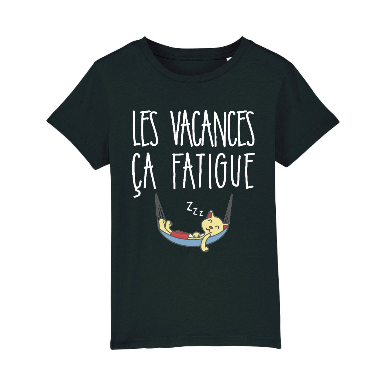 T-Shirt Enfant Les vacances ça fatigue