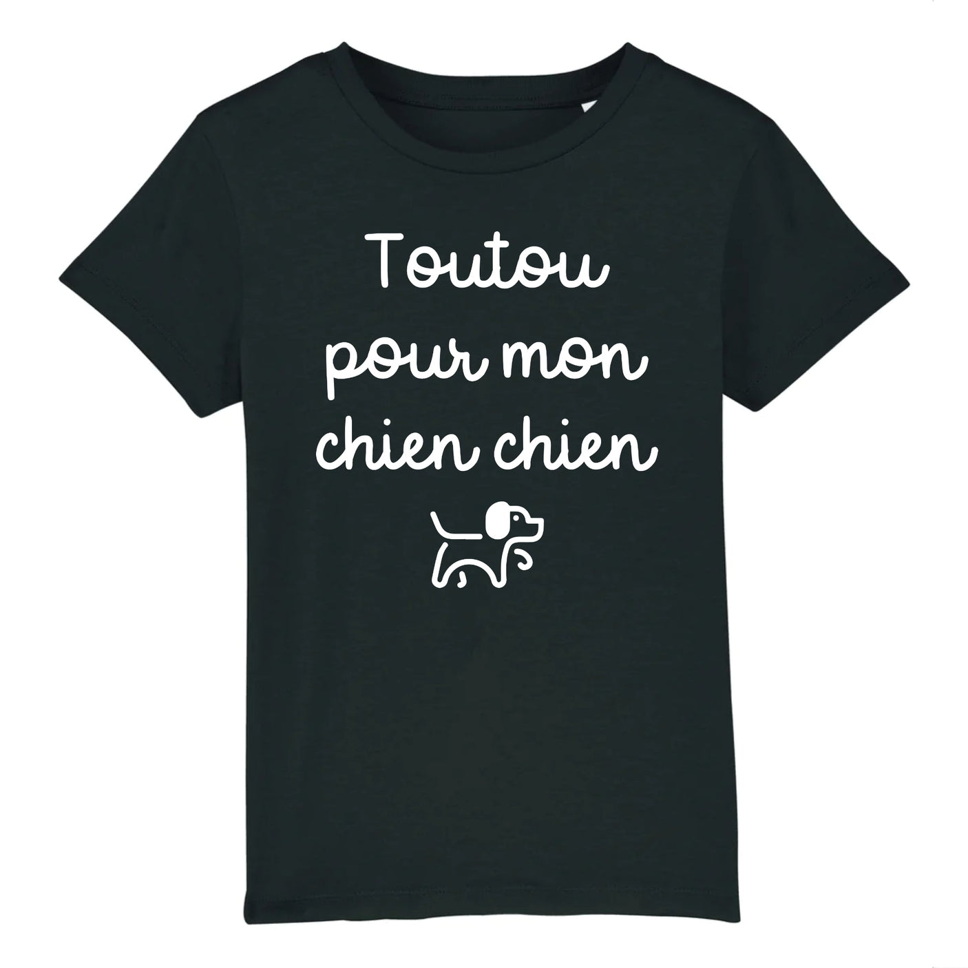 T-Shirt Enfant Toutou pour mon chien chien