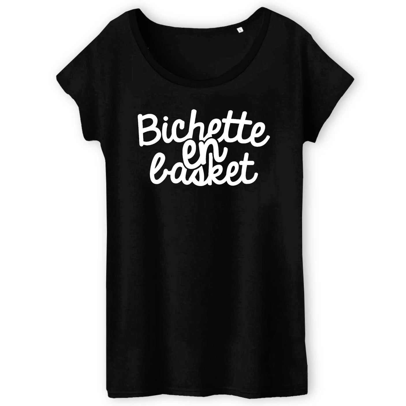 T-Shirt Femme Bichette en basket