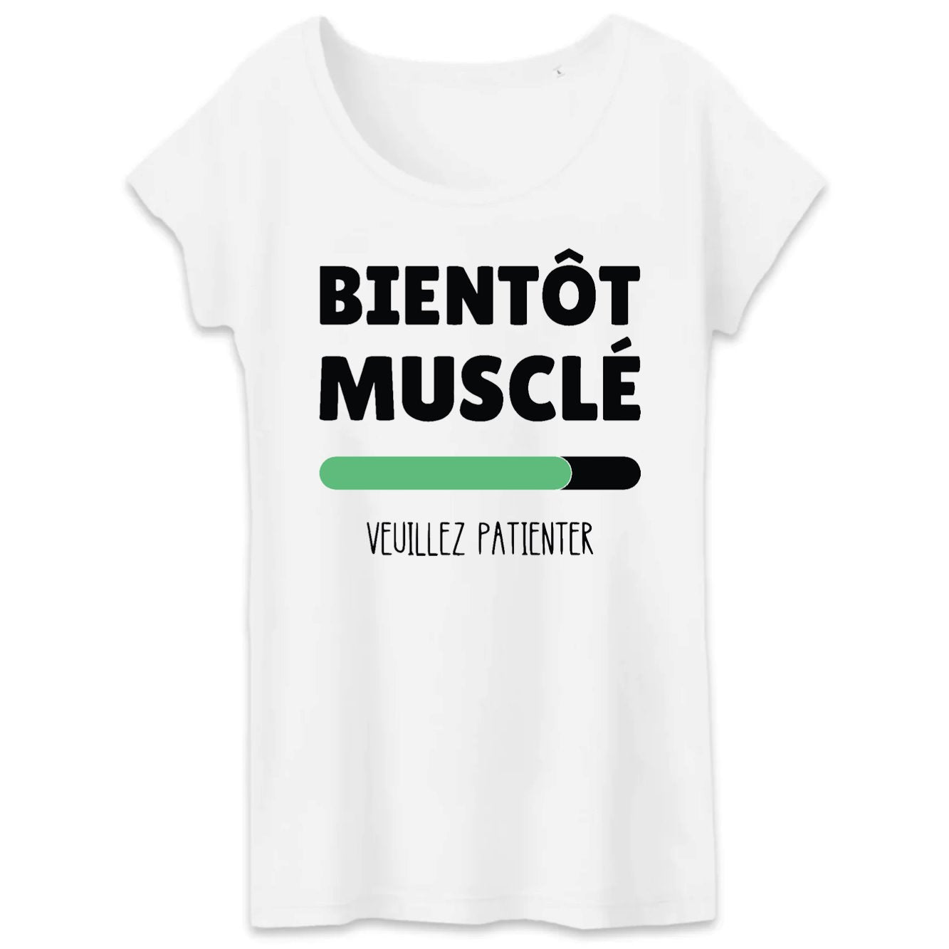 T-Shirt Femme Bientôt musclé