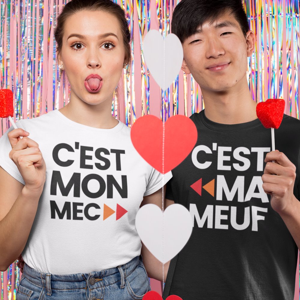 T-Shirt Femme C'est mon mec