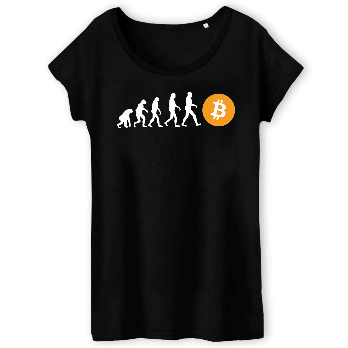 T-Shirt Femme Évolution Bitcoin