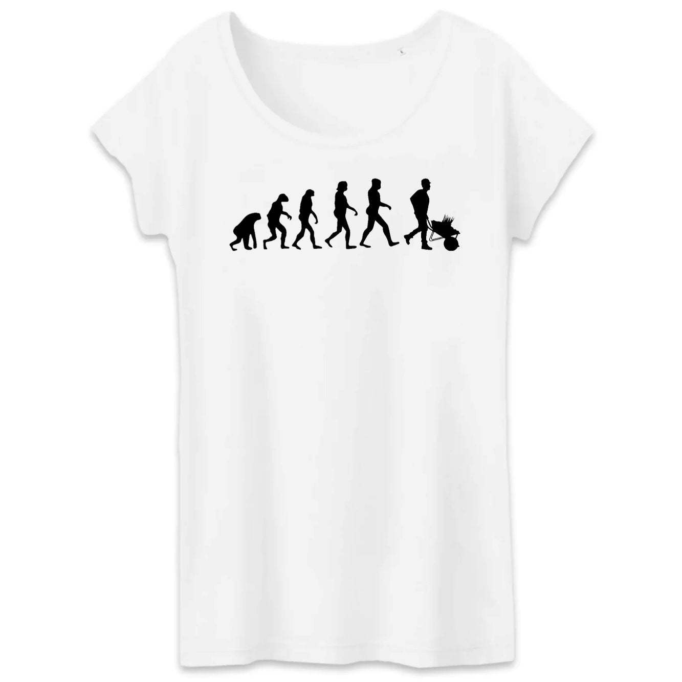 T-Shirt Femme Évolution jardinage