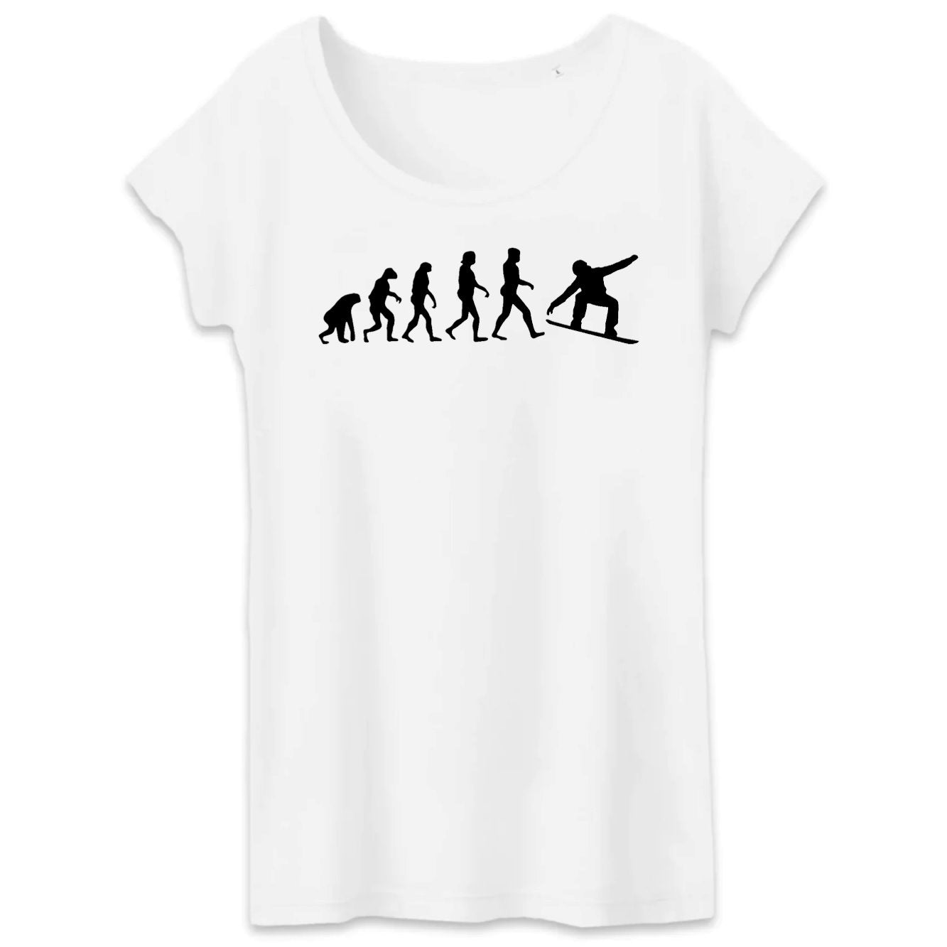 T-Shirt Femme Évolution snow