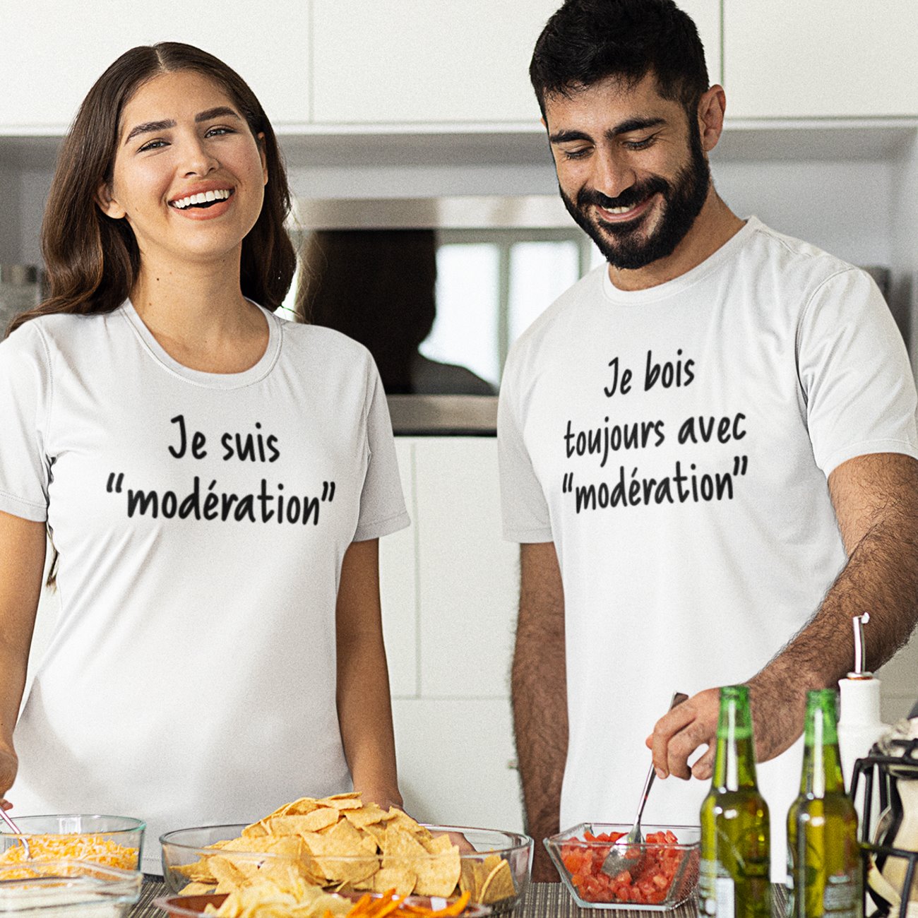 T-Shirt Femme Je suis modération