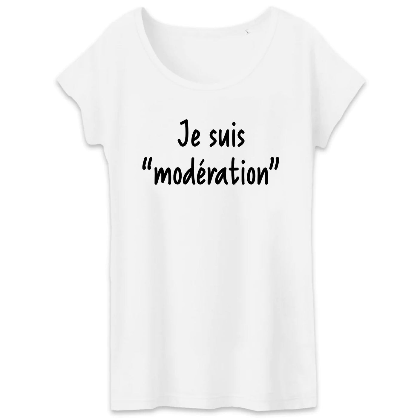 T-Shirt Femme Je suis modération