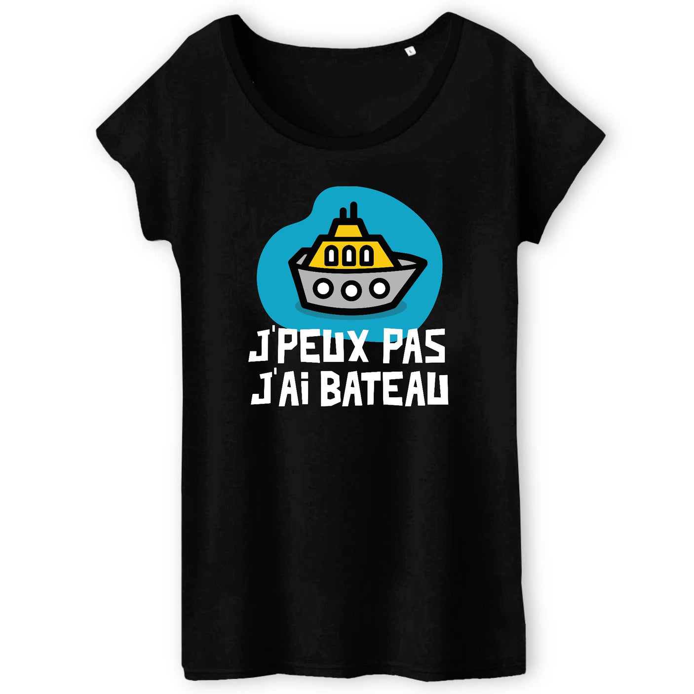 T-Shirt Femme J'peux pas j'ai bateau