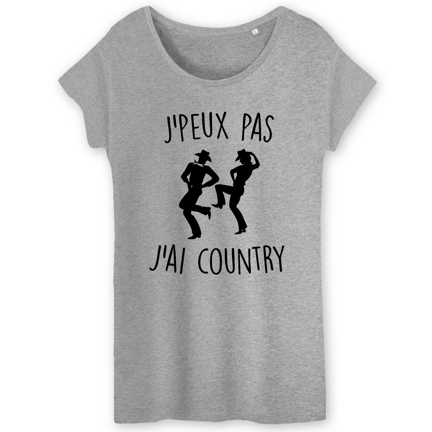 T-Shirt Femme J'peux pas j'ai country