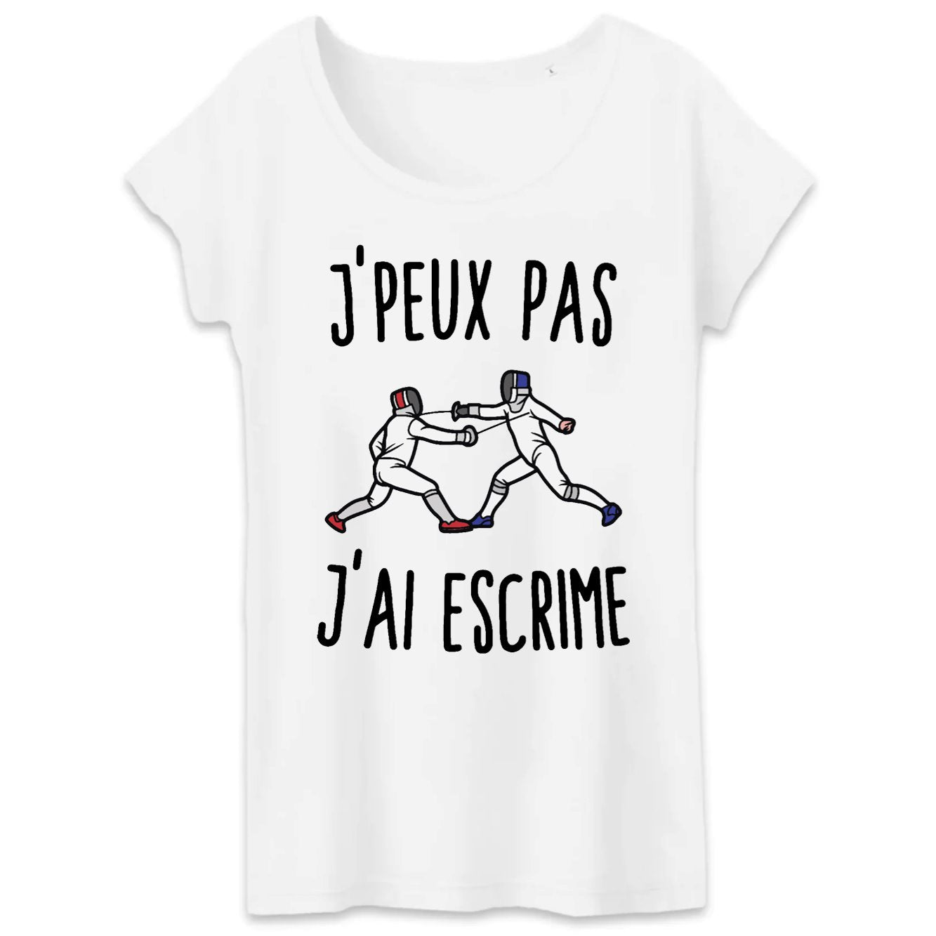 T-Shirt Femme J'peux pas j'ai escrime