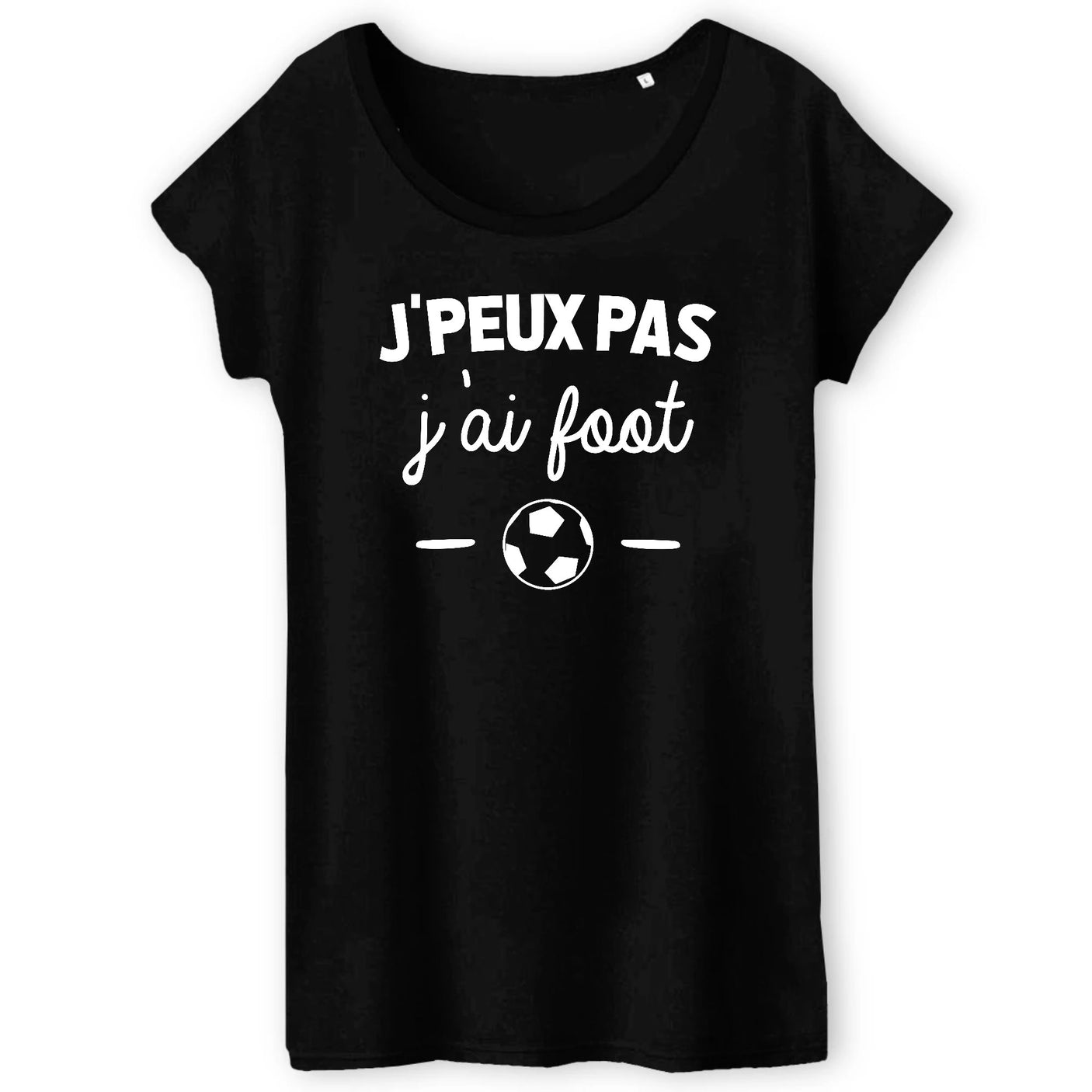 T-Shirt Femme J'peux pas j'ai foot