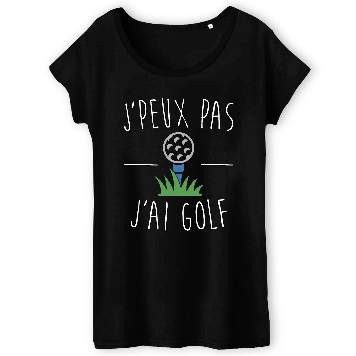 T-Shirt Femme J'peux pas j'ai golf