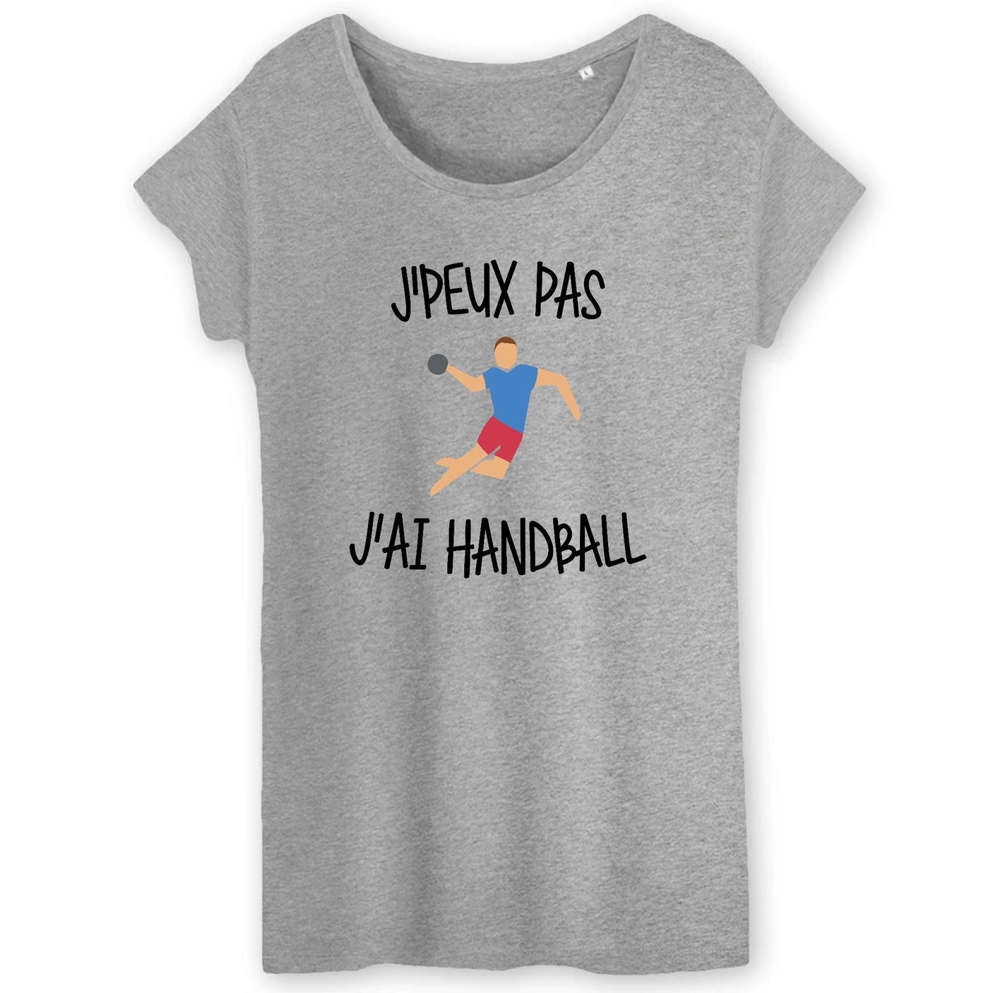 T-Shirt Femme J'peux pas j'ai handball
