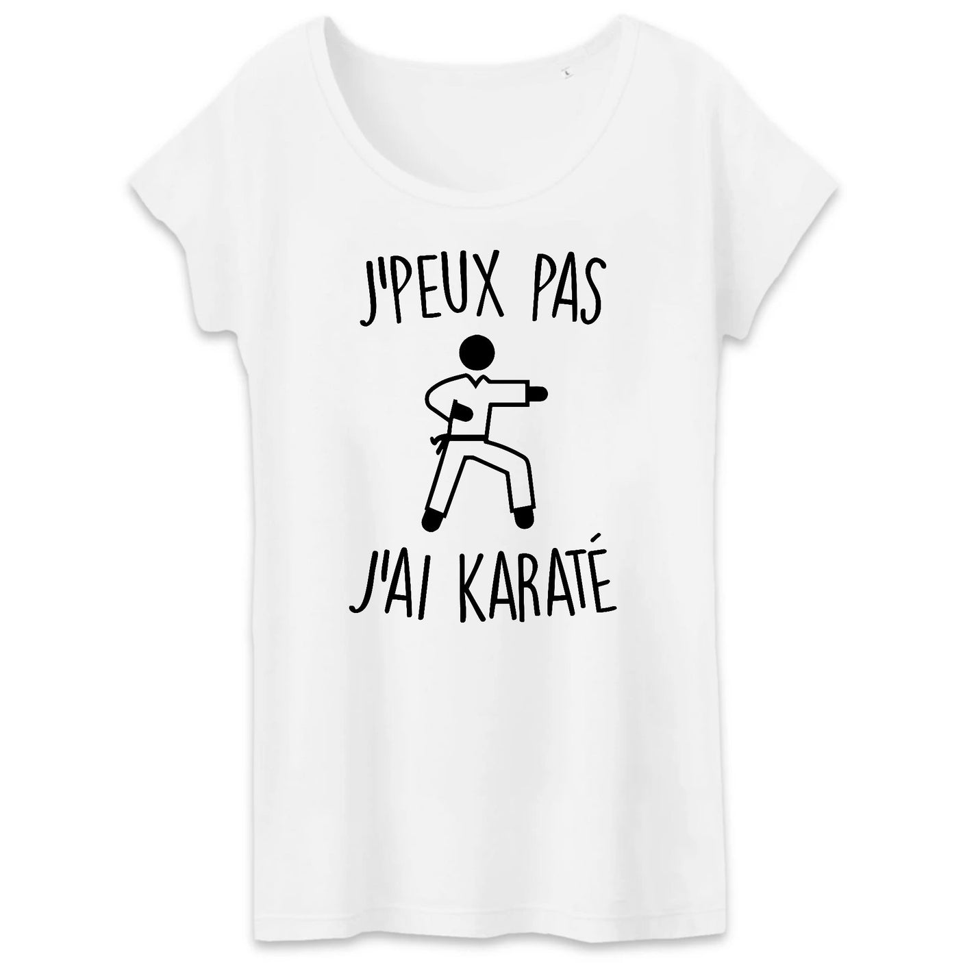 T-Shirt Femme J'peux pas j'ai karaté