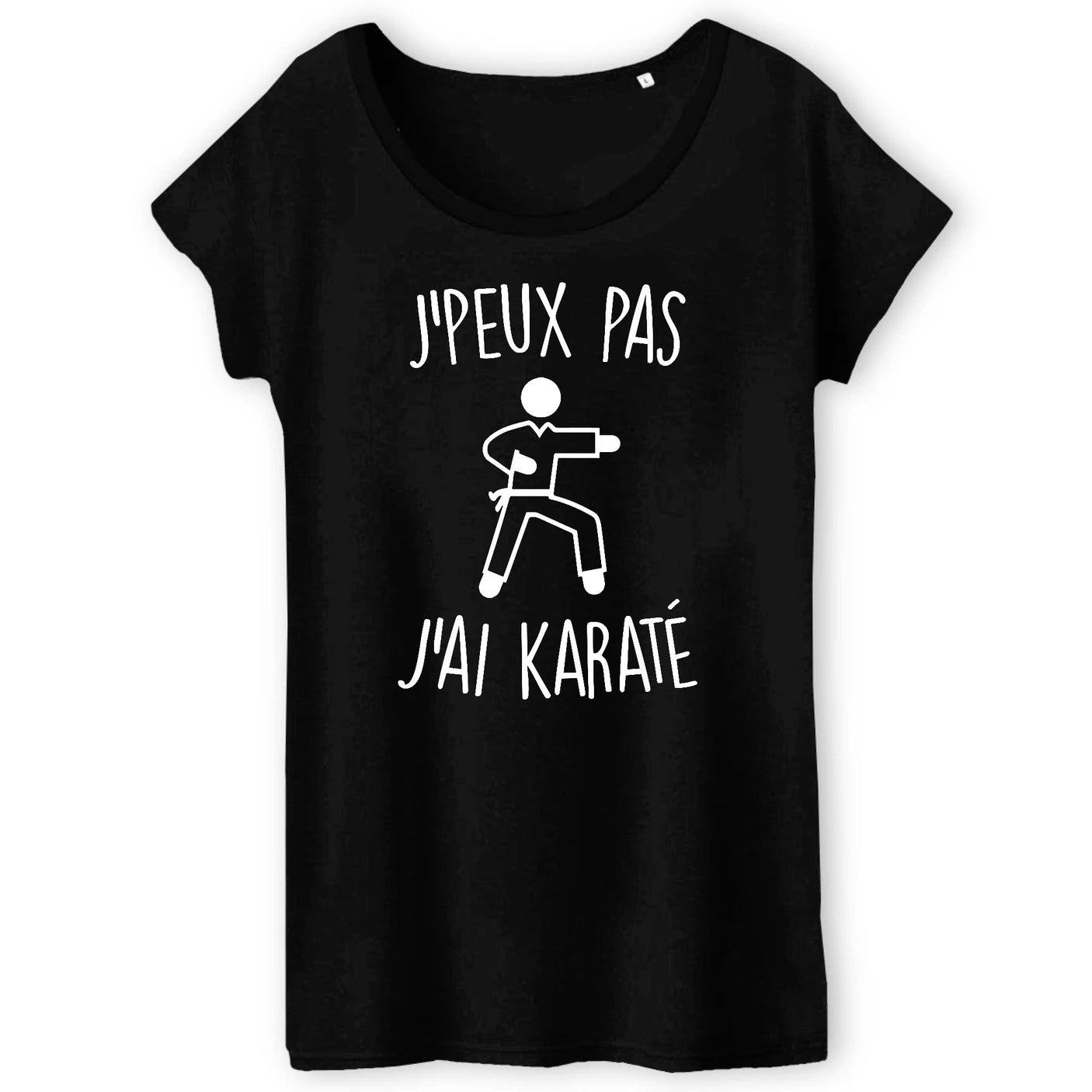 T-Shirt Femme J'peux pas j'ai karaté
