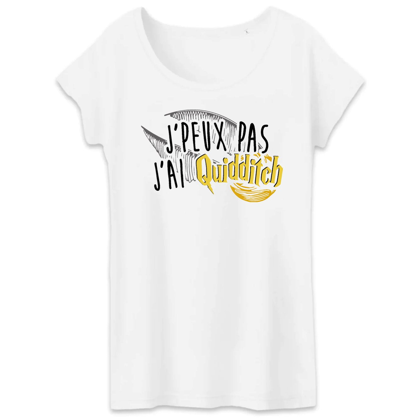 T-Shirt Femme J'peux pas j'ai Quidditch