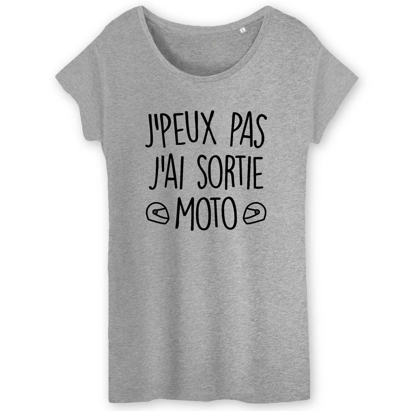 T-Shirt Femme J'peux pas j'ai sortie moto