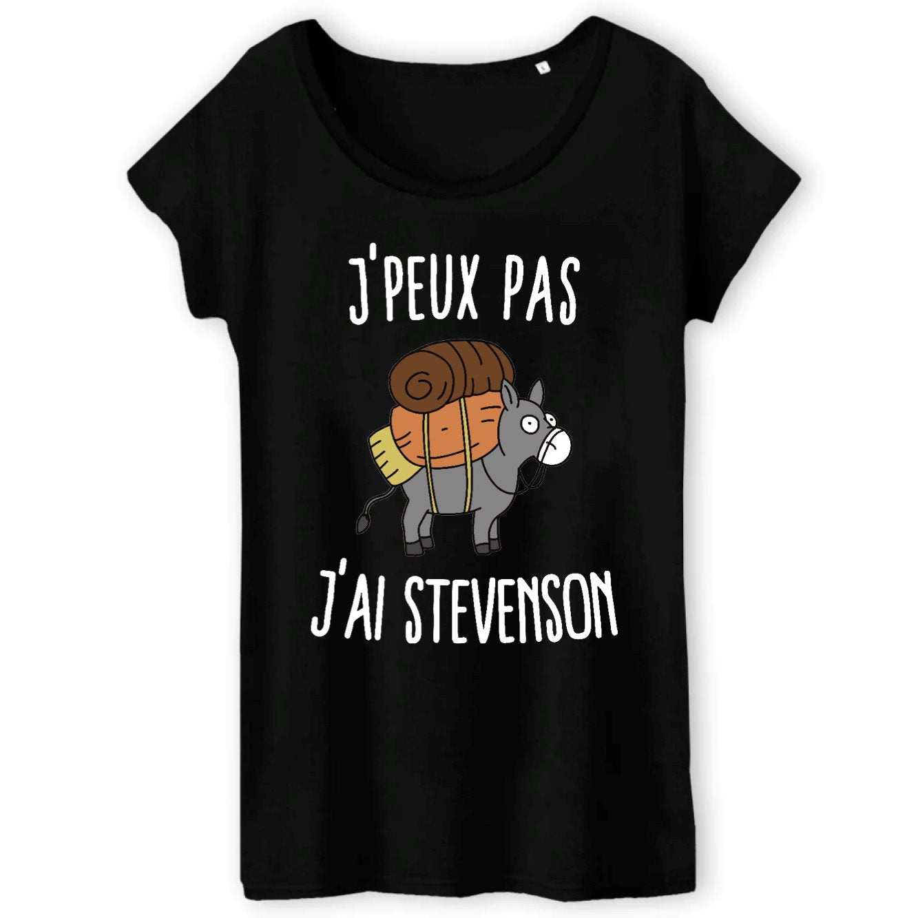 T-Shirt Femme J'peux pas j'ai Stevenson