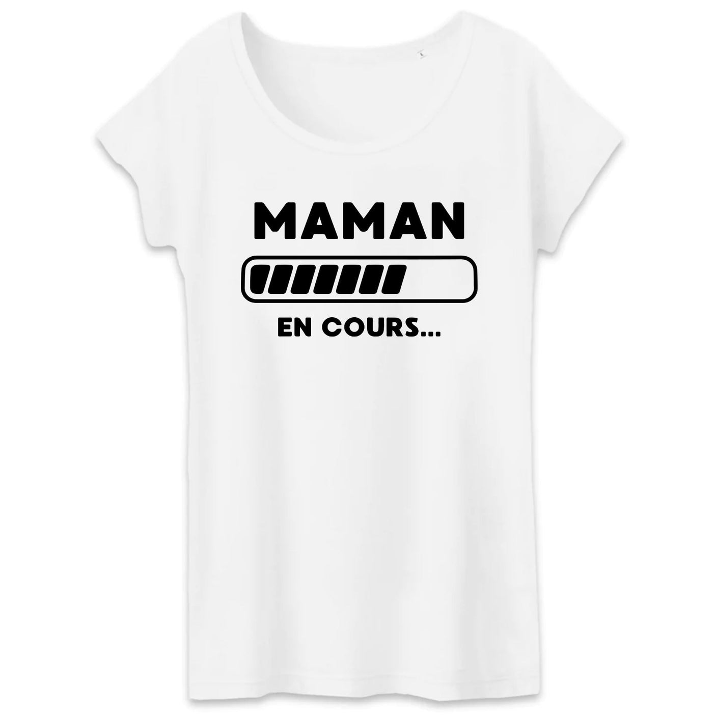 T-Shirt Femme Maman en cours
