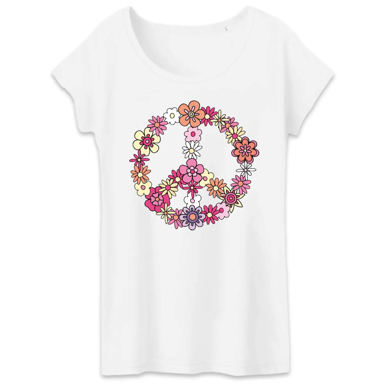 T-Shirt Femme Peace and Love