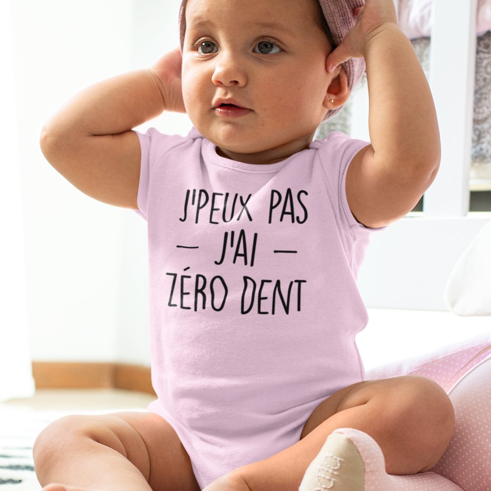 T-Shirt Femme Personnalisé J'peux pas j'ai "votre texte"