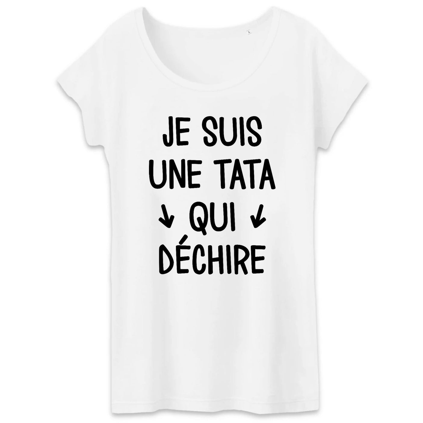 T-Shirt Femme Tata qui déchire