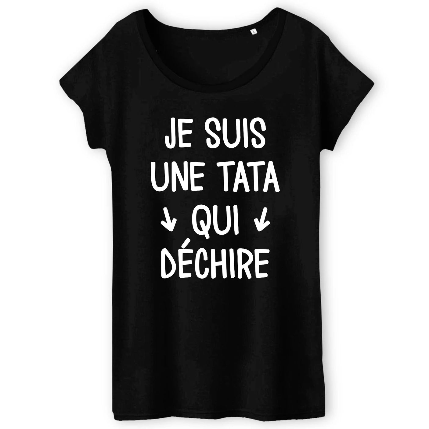 T-Shirt Femme Tata qui déchire