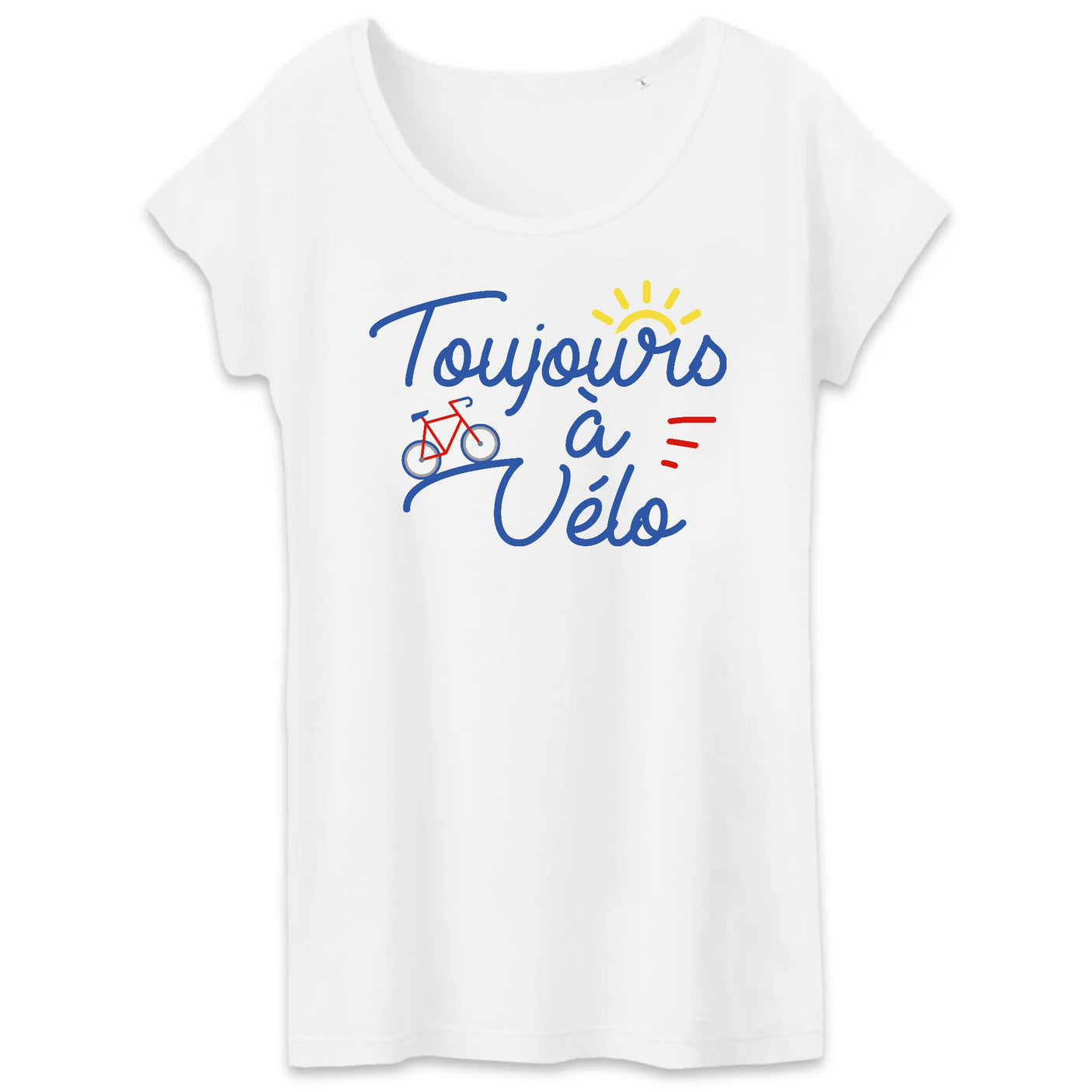 T-Shirt Femme Toujours à vélo