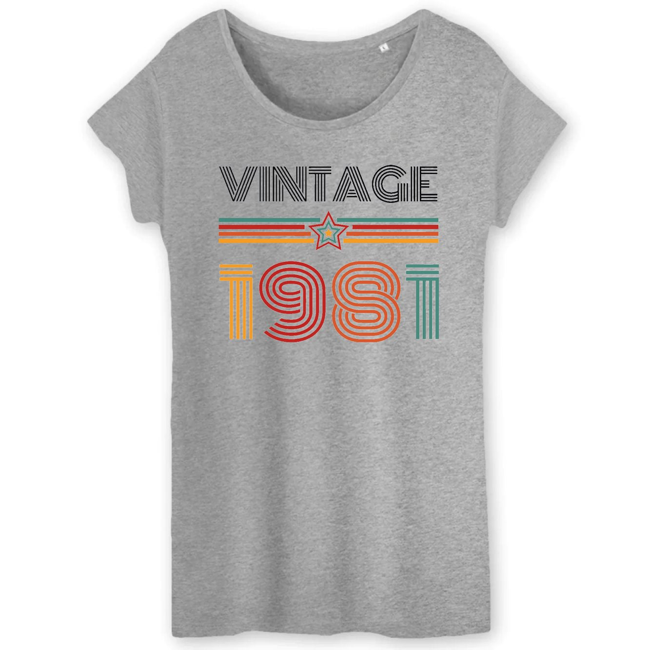 T-Shirt Femme Vintage année 1981