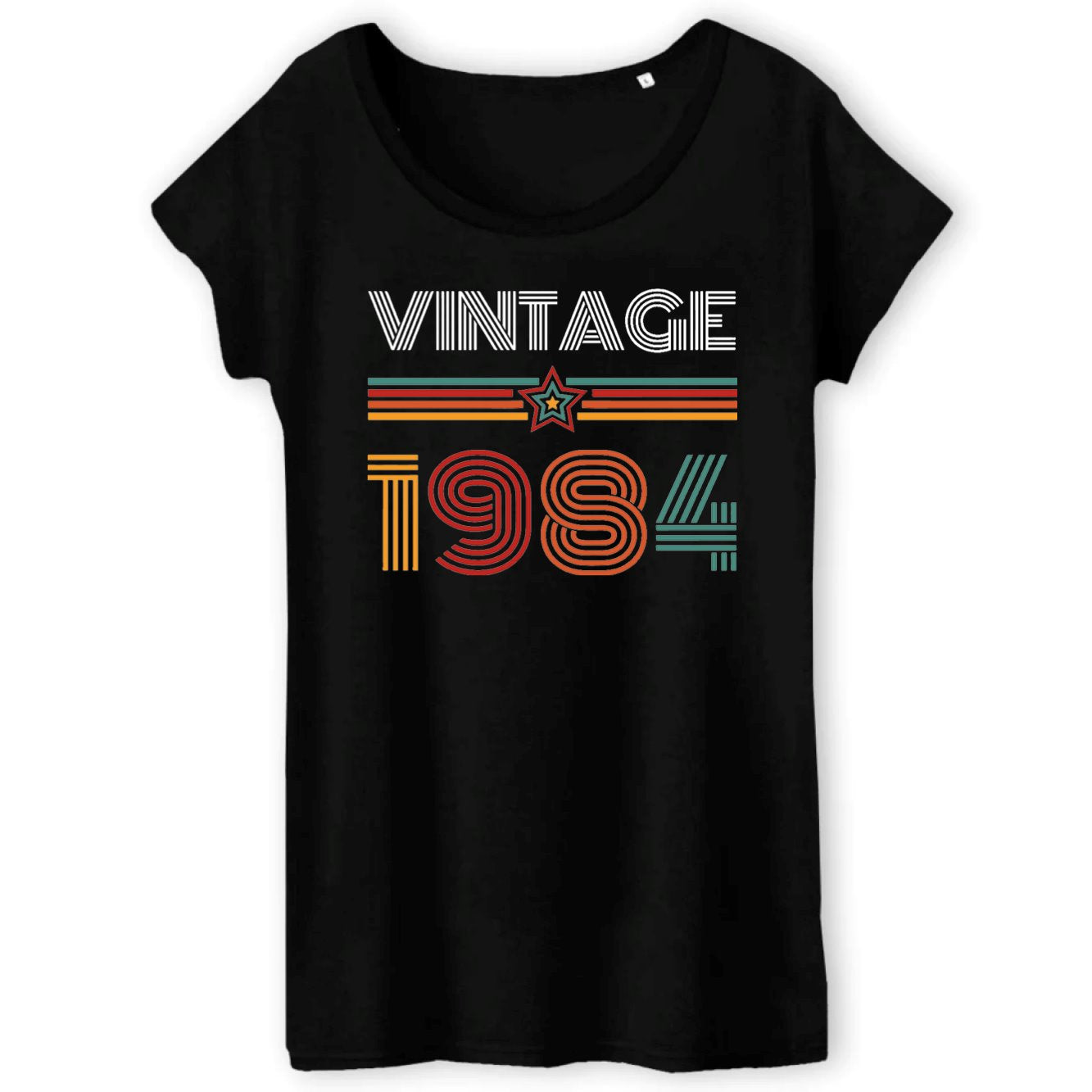 T-Shirt Femme Vintage année 1984