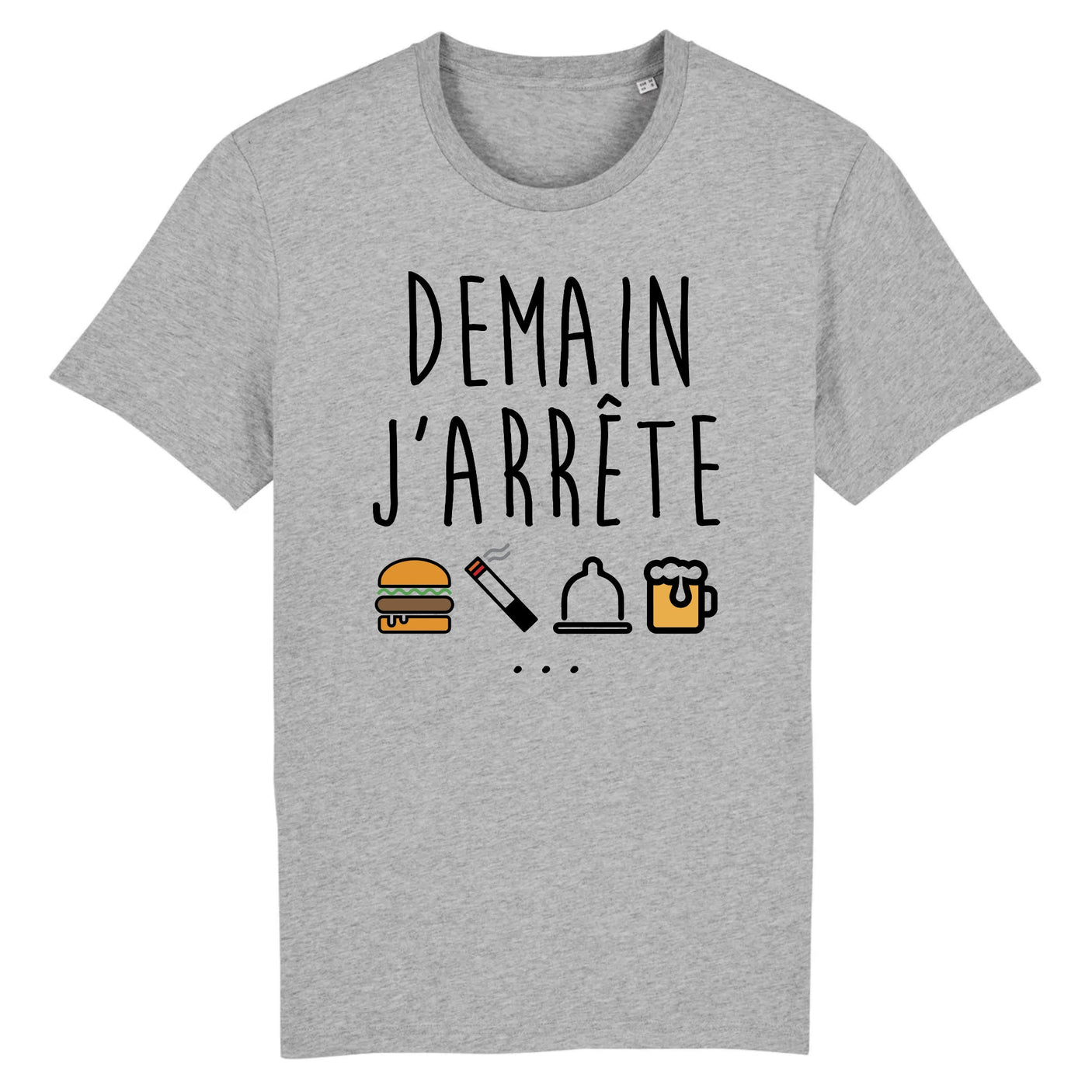 T-Shirt Homme Demain j'arrête