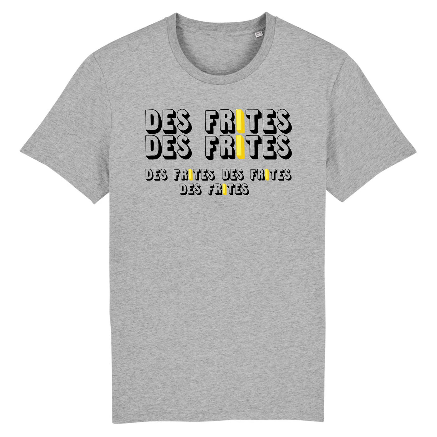 T-Shirt Homme Des frites des frites