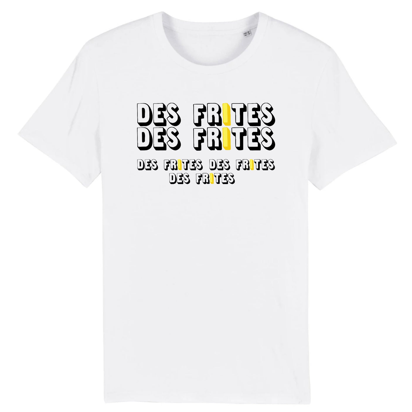T-Shirt Homme Des frites des frites