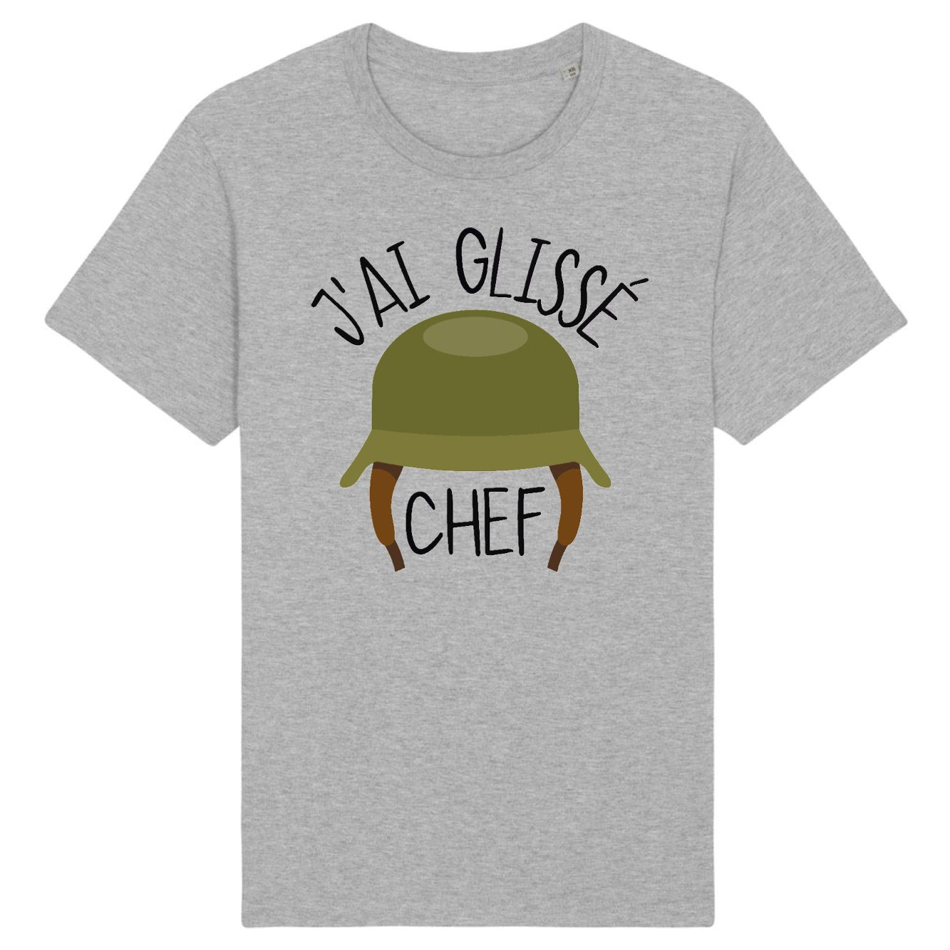 T-Shirt Homme J'ai glissé chef