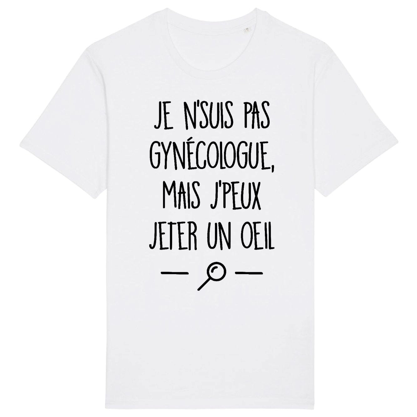 T-Shirt Homme Je ne suis pas gynécologue
