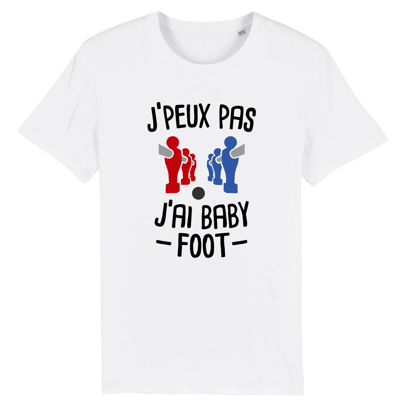 T-Shirt Homme J'peux pas j'ai baby-foot