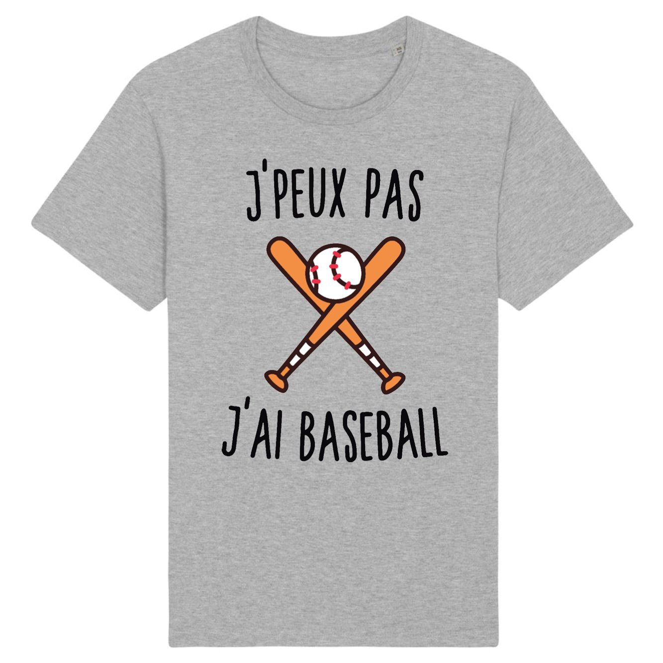 T-Shirt Homme J'peux pas j'ai baseball