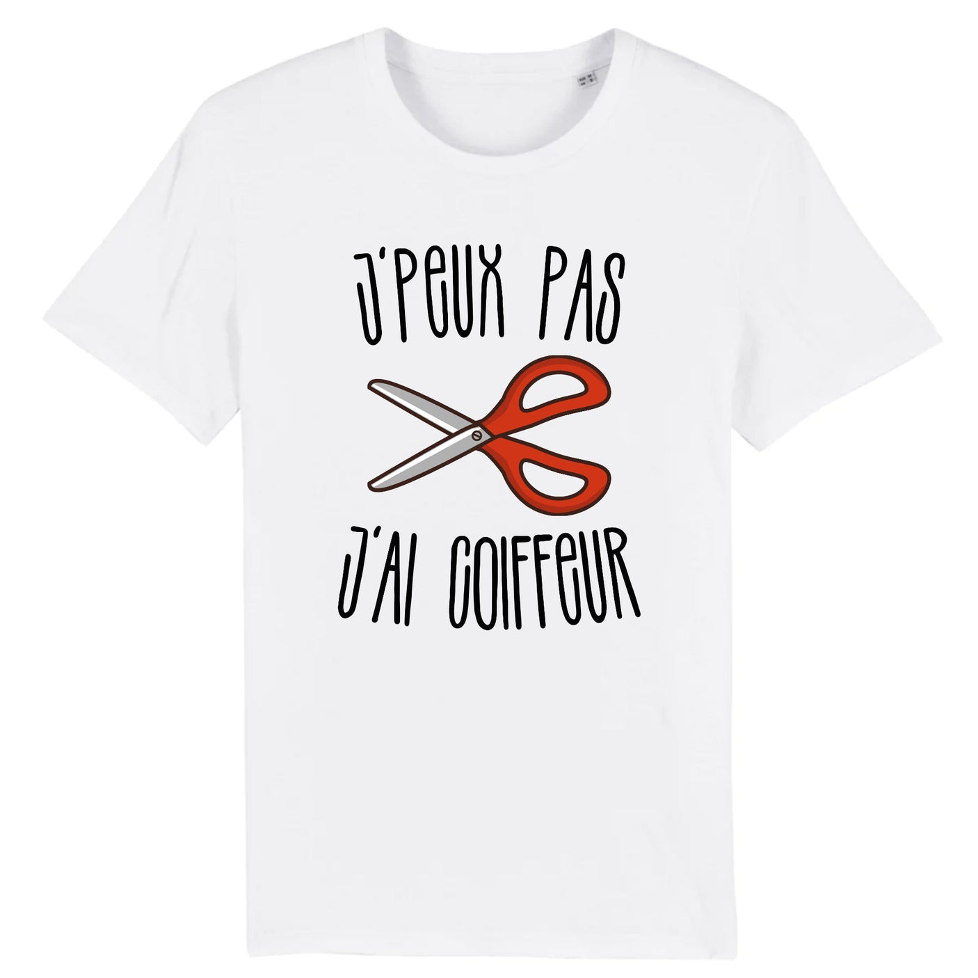 T-Shirt Homme J'peux pas j'ai coiffeur