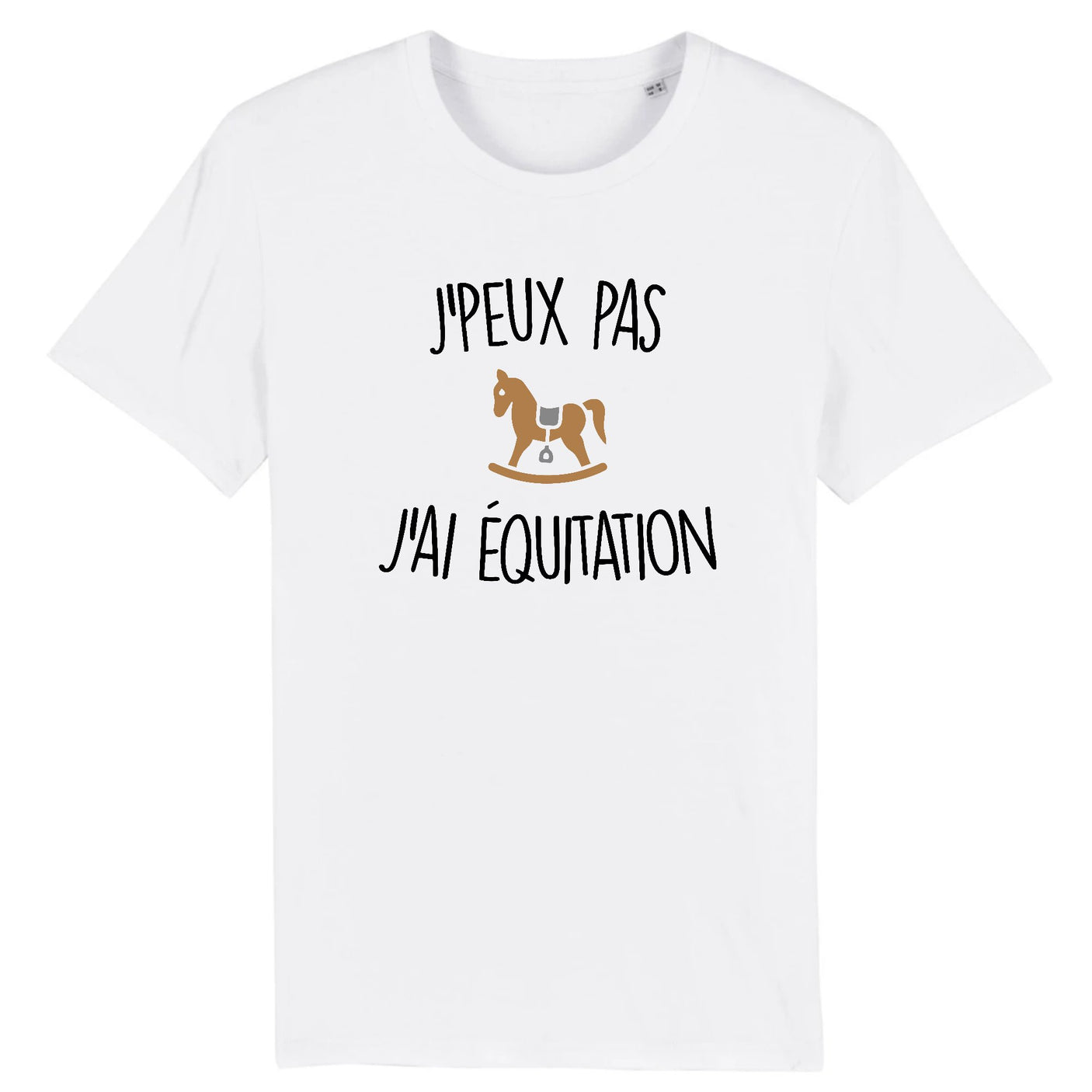 T-Shirt Homme J'peux pas j'ai équitation
