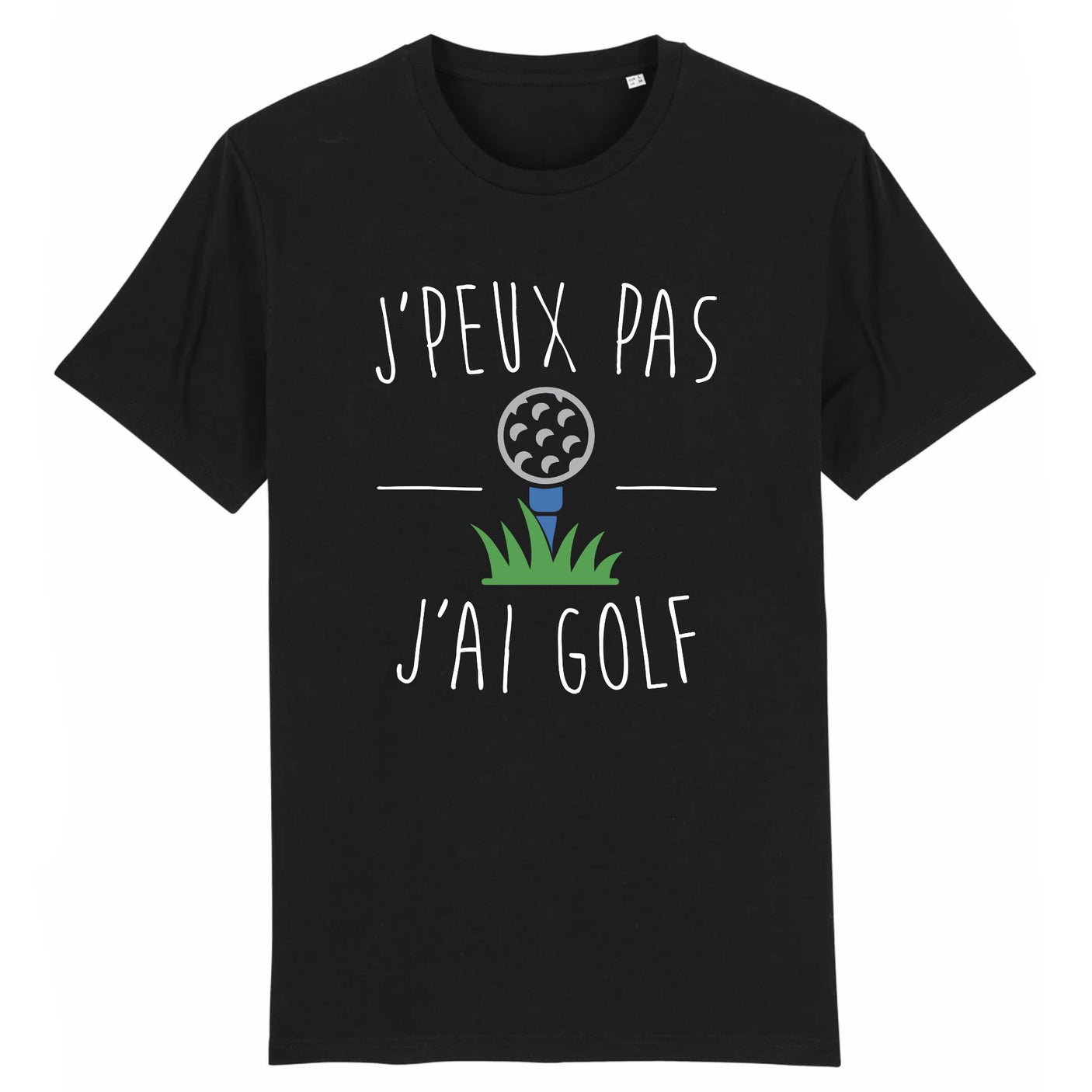 T-Shirt Homme J'peux pas j'ai golf