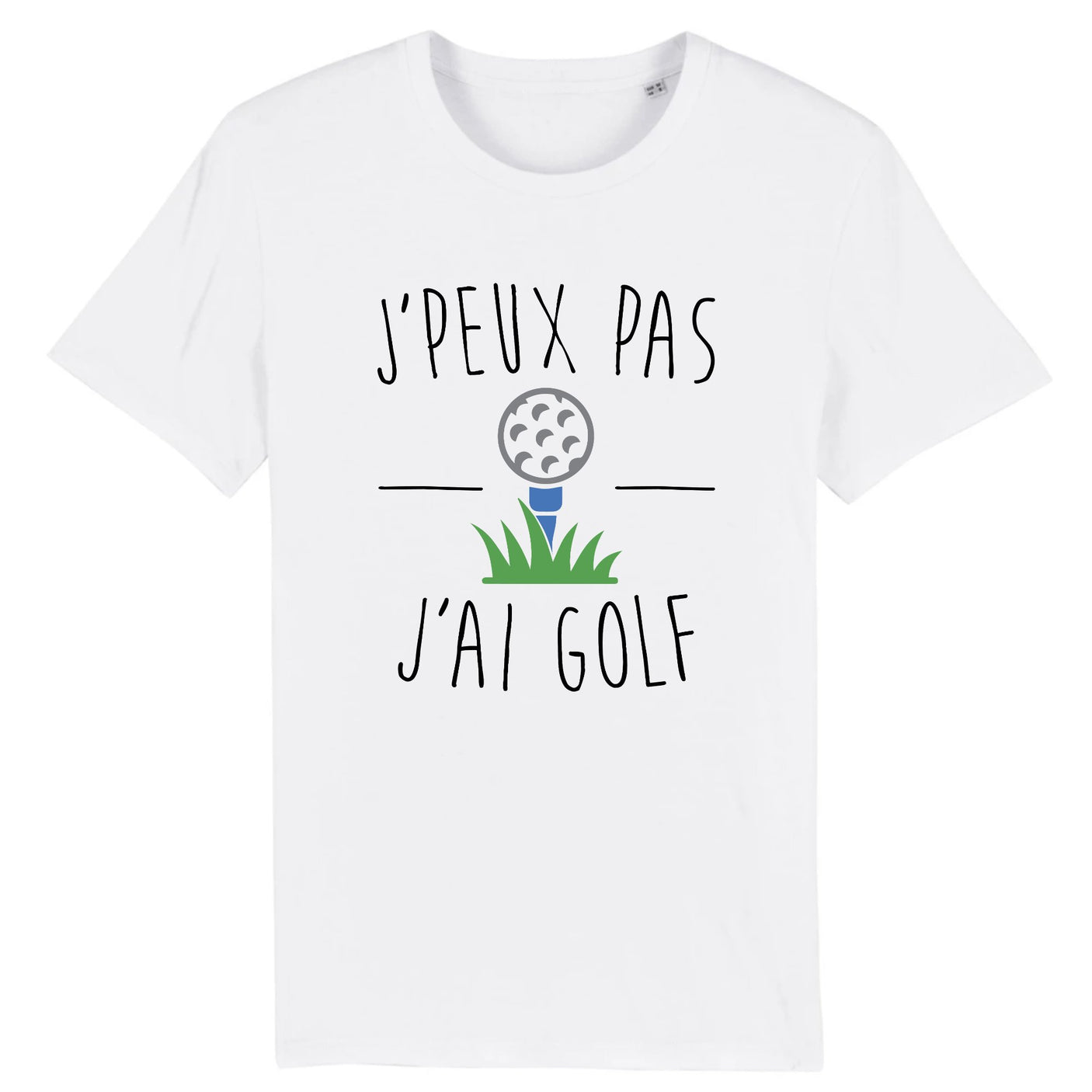 T-Shirt Homme J'peux pas j'ai golf