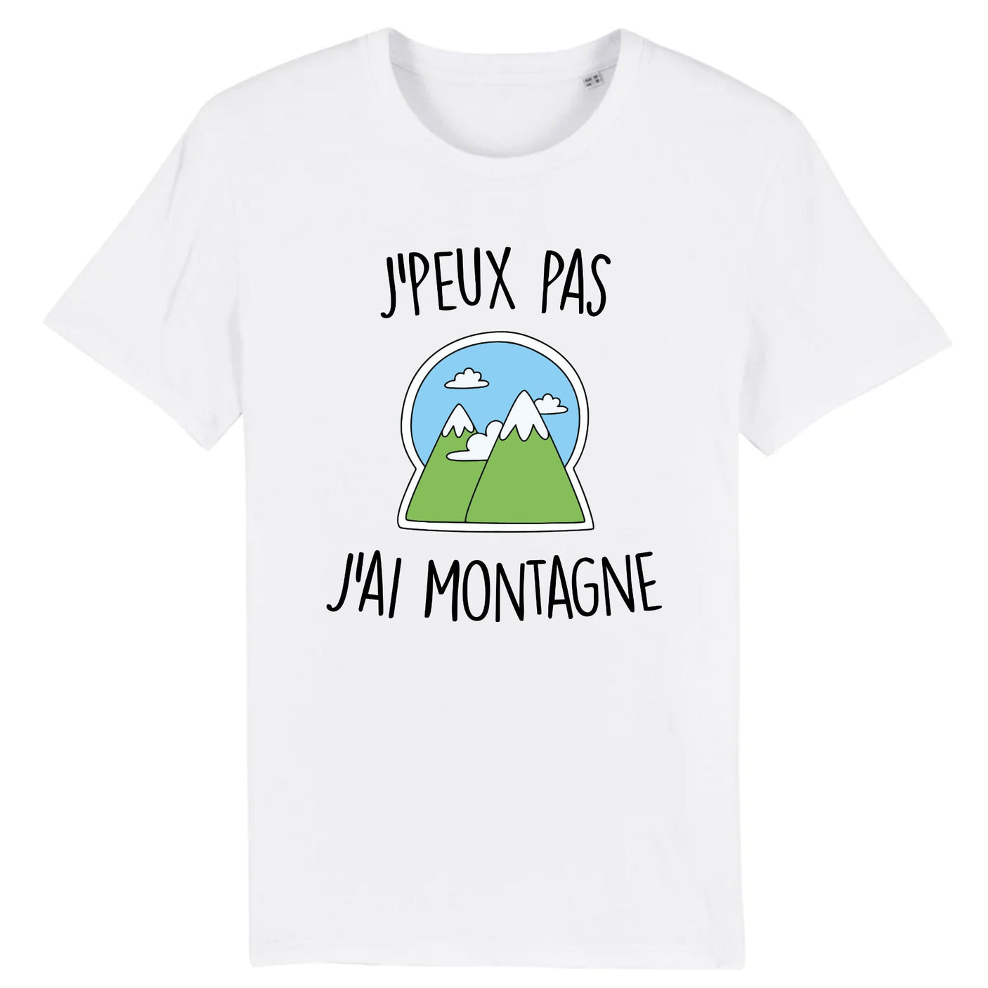 T-Shirt Homme J'peux pas j'ai montagne