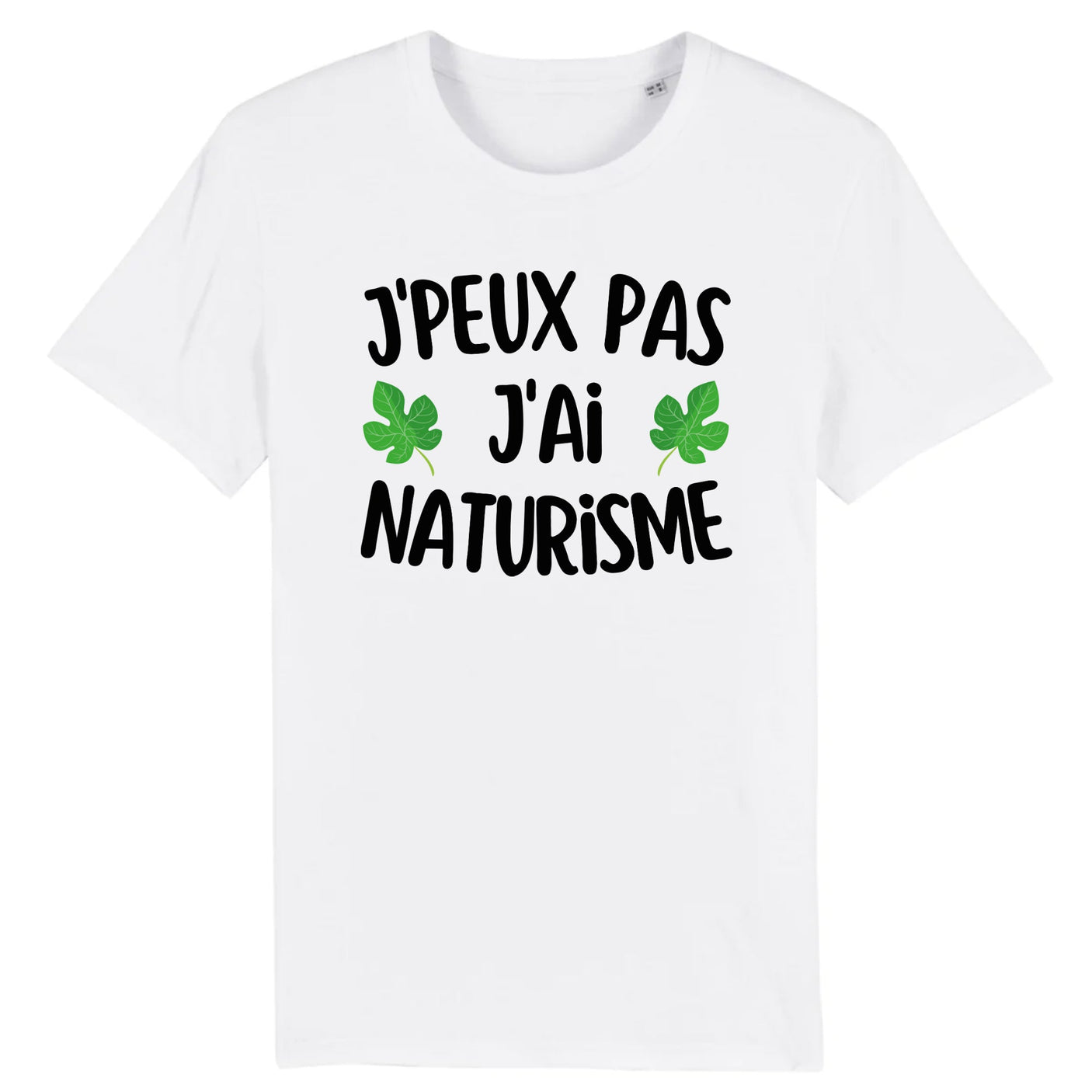 T-Shirt Homme J'peux pas j'ai naturisme