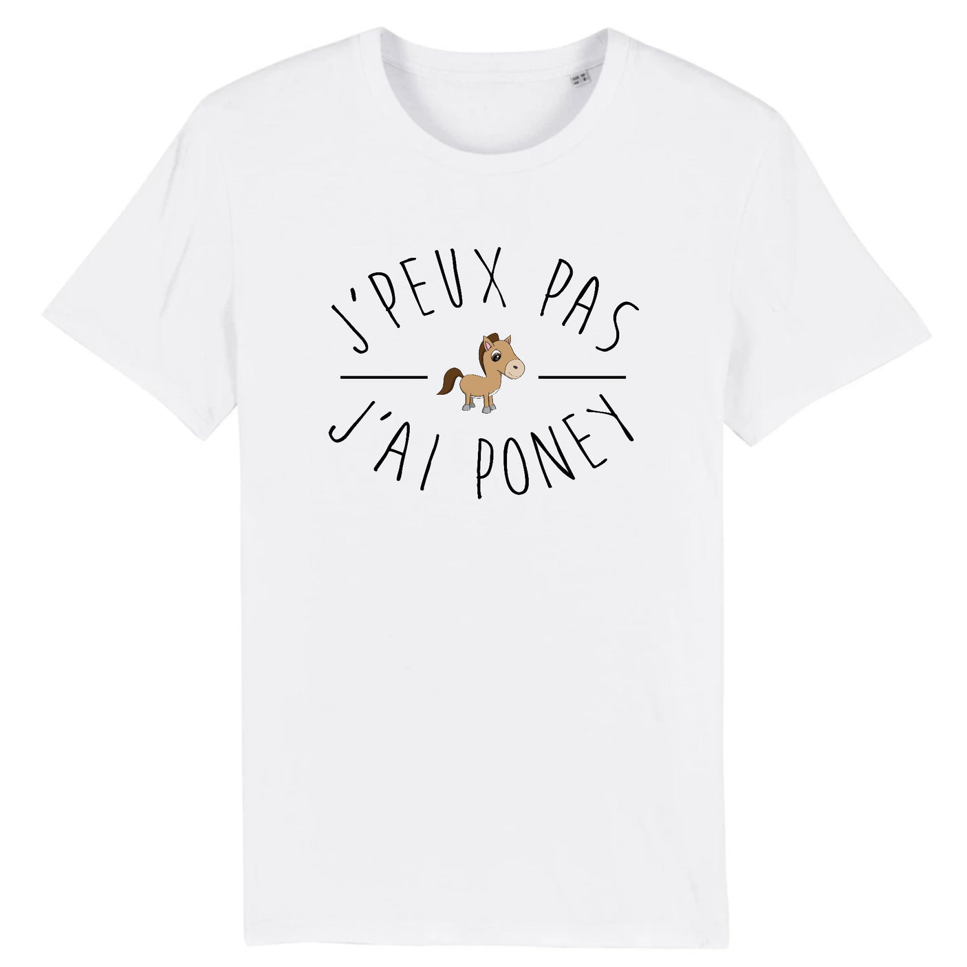 T-Shirt Homme J'peux pas j'ai poney